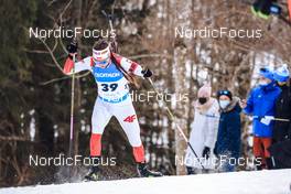 11.03.2022, Otepaeae, Estonia (EST): Kamila Zuk (POL) - IBU World Cup Biathlon, sprint women, Estonia (EST). www.nordicfocus.com. © Manzoni/NordicFocus. Every downloaded picture is fee-liable.