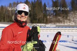 09.03.2022, Otepaeae, Estonia (EST): Emma Lunder (CAN) - IBU World Cup Biathlon, training, Estonia (EST). www.nordicfocus.com. © Manzoni/NordicFocus. Every downloaded picture is fee-liable.
