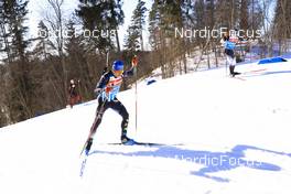 09.03.2022, Otepaeae, Estonia (EST): Erik Lesser (GER) - IBU World Cup Biathlon, training, Estonia (EST). www.nordicfocus.com. © Manzoni/NordicFocus. Every downloaded picture is fee-liable.