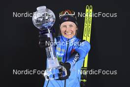 20.03.2022, Oslo, Norway (NOR): Justine Braisaz-Bouchet (FRA) - IBU World Cup Biathlon, cups, Oslo (NOR). www.nordicfocus.com. © Manzoni/NordicFocus. Every downloaded picture is fee-liable.