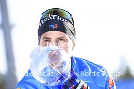 20.03.2022, Oslo, Norway (NOR): Quentin Fillon Maillet (FRA) - IBU World Cup Biathlon, cups, Oslo (NOR). www.nordicfocus.com. © Manzoni/NordicFocus. Every downloaded picture is fee-liable.
