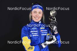 20.03.2022, Oslo, Norway (NOR): Elvira Oeberg (SWE) - IBU World Cup Biathlon, cups, Oslo (NOR). www.nordicfocus.com. © Manzoni/NordicFocus. Every downloaded picture is fee-liable.