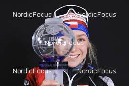 18.03.2022, Oslo, Norway (NOR): Marketa Davidova (CZE) - IBU World Cup Biathlon, cups, Oslo (NOR). www.nordicfocus.com. © Manzoni/NordicFocus. Every downloaded picture is fee-liable.
