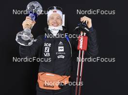 18.03.2022, Oslo, Norway (NOR): Tarjei Boe (NOR) - IBU World Cup Biathlon, cups, Oslo (NOR). www.nordicfocus.com. © Manzoni/NordicFocus. Every downloaded picture is fee-liable.
