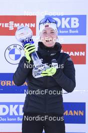 19.03.2022, Oslo, Norway (NOR): Marte Olsbu Roeiseland (NOR) - IBU World Cup Biathlon, cups, Oslo (NOR). www.nordicfocus.com. © Manzoni/NordicFocus. Every downloaded picture is fee-liable.