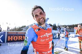 20.03.2022, Oslo, Norway (NOR): Simon Desthieux (FRA) - IBU World Cup Biathlon, mass men, Oslo (NOR). www.nordicfocus.com. © Manzoni/NordicFocus. Every downloaded picture is fee-liable.