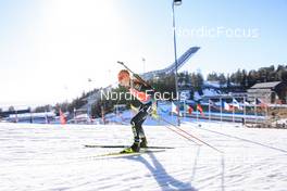 20.03.2022, Oslo, Norway (NOR): Johannes Kuehn (GER) - IBU World Cup Biathlon, mass men, Oslo (NOR). www.nordicfocus.com. © Manzoni/NordicFocus. Every downloaded picture is fee-liable.