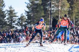 20.03.2022, Oslo, Norway (NOR): David Zobel (GER) - IBU World Cup Biathlon, mass men, Oslo (NOR). www.nordicfocus.com. © Manzoni/NordicFocus. Every downloaded picture is fee-liable.