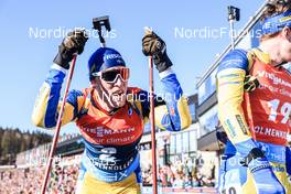 20.03.2022, Oslo, Norway (NOR): Sebastian Samuelsson (SWE) - IBU World Cup Biathlon, mass men, Oslo (NOR). www.nordicfocus.com. © Manzoni/NordicFocus. Every downloaded picture is fee-liable.