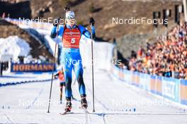 20.03.2022, Oslo, Norway (NOR): Emilien Jacquelin (FRA) - IBU World Cup Biathlon, mass men, Oslo (NOR). www.nordicfocus.com. © Manzoni/NordicFocus. Every downloaded picture is fee-liable.