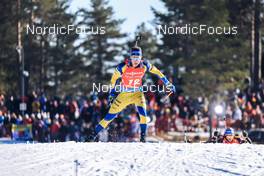 20.03.2022, Oslo, Norway (NOR): Martin Ponsiluoma (SWE) - IBU World Cup Biathlon, mass men, Oslo (NOR). www.nordicfocus.com. © Manzoni/NordicFocus. Every downloaded picture is fee-liable.