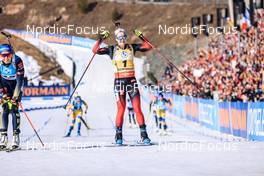 20.03.2022, Oslo, Norway (NOR): Marte Olsbu Roeiseland (NOR) - IBU World Cup Biathlon, mass women, Oslo (NOR). www.nordicfocus.com. © Manzoni/NordicFocus. Every downloaded picture is fee-liable.