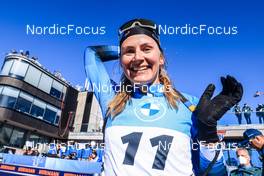 20.03.2022, Oslo, Norway (NOR): Justine Braisaz-Bouchet (FRA) - IBU World Cup Biathlon, mass women, Oslo (NOR). www.nordicfocus.com. © Manzoni/NordicFocus. Every downloaded picture is fee-liable.