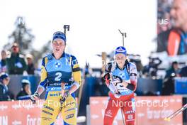 20.03.2022, Oslo, Norway (NOR): Elvira Oeberg (SWE) - IBU World Cup Biathlon, mass women, Oslo (NOR). www.nordicfocus.com. © Manzoni/NordicFocus. Every downloaded picture is fee-liable.
