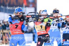 20.03.2022, Oslo, Norway (NOR): Dorothea Wierer (ITA) - IBU World Cup Biathlon, mass women, Oslo (NOR). www.nordicfocus.com. © Manzoni/NordicFocus. Every downloaded picture is fee-liable.