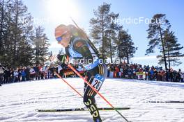 20.03.2022, Oslo, Norway (NOR): Janina Hettich (GER) - IBU World Cup Biathlon, mass women, Oslo (NOR). www.nordicfocus.com. © Manzoni/NordicFocus. Every downloaded picture is fee-liable.