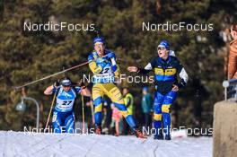 20.03.2022, Oslo, Norway (NOR): Stina Nilsson (SWE) - IBU World Cup Biathlon, mass women, Oslo (NOR). www.nordicfocus.com. © Manzoni/NordicFocus. Every downloaded picture is fee-liable.