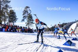 20.03.2022, Oslo, Norway (NOR): Franziska Hildebrand (GER) - IBU World Cup Biathlon, mass women, Oslo (NOR). www.nordicfocus.com. © Manzoni/NordicFocus. Every downloaded picture is fee-liable.