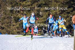 20.03.2022, Oslo, Norway (NOR): Tiril Eckhoff (NOR), Denise Herrmann (GER), (l-r) - IBU World Cup Biathlon, mass women, Oslo (NOR). www.nordicfocus.com. © Manzoni/NordicFocus. Every downloaded picture is fee-liable.