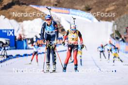 20.03.2022, Oslo, Norway (NOR): Franziska Preuss (GER) - IBU World Cup Biathlon, mass women, Oslo (NOR). www.nordicfocus.com. © Manzoni/NordicFocus. Every downloaded picture is fee-liable.