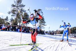 20.03.2022, Oslo, Norway (NOR): Ingrid Landmark Tandrevold (NOR) - IBU World Cup Biathlon, mass women, Oslo (NOR). www.nordicfocus.com. © Manzoni/NordicFocus. Every downloaded picture is fee-liable.