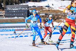 20.03.2022, Oslo, Norway (NOR): Lisa Vittozzi (ITA) - IBU World Cup Biathlon, mass women, Oslo (NOR). www.nordicfocus.com. © Manzoni/NordicFocus. Every downloaded picture is fee-liable.