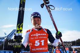 19.03.2022, Oslo, Norway (NOR): Tsukasa Kobonoki (JPN) - IBU World Cup Biathlon, pursuit men, Oslo (NOR). www.nordicfocus.com. © Manzoni/NordicFocus. Every downloaded picture is fee-liable.