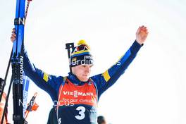 19.03.2022, Oslo, Norway (NOR): Sebastian Samuelsson (SWE) - IBU World Cup Biathlon, pursuit men, Oslo (NOR). www.nordicfocus.com. © Manzoni/NordicFocus. Every downloaded picture is fee-liable.