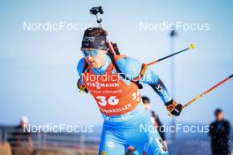 19.03.2022, Oslo, Norway (NOR): Fabien Claude (FRA) - IBU World Cup Biathlon, pursuit men, Oslo (NOR). www.nordicfocus.com. © Manzoni/NordicFocus. Every downloaded picture is fee-liable.