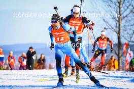 19.03.2022, Oslo, Norway (NOR): Simon Desthieux (FRA) - IBU World Cup Biathlon, pursuit men, Oslo (NOR). www.nordicfocus.com. © Manzoni/NordicFocus. Every downloaded picture is fee-liable.