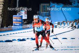 19.03.2022, Oslo, Norway (NOR): Erlend Bjoentegaard (NOR) - IBU World Cup Biathlon, pursuit men, Oslo (NOR). www.nordicfocus.com. © Manzoni/NordicFocus. Every downloaded picture is fee-liable.