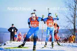 19.03.2022, Oslo, Norway (NOR): Emilien Claude (FRA) - IBU World Cup Biathlon, pursuit men, Oslo (NOR). www.nordicfocus.com. © Manzoni/NordicFocus. Every downloaded picture is fee-liable.