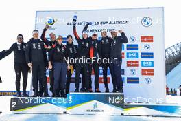 19.03.2022, Oslo, Norway (NOR): Norwegian team - IBU World Cup Biathlon, pursuit men, Oslo (NOR). www.nordicfocus.com. © Manzoni/NordicFocus. Every downloaded picture is fee-liable.