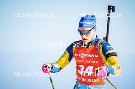 19.03.2022, Oslo, Norway (NOR): Malte Stefansson (SWE) - IBU World Cup Biathlon, pursuit men, Oslo (NOR). www.nordicfocus.com. © Manzoni/NordicFocus. Every downloaded picture is fee-liable.