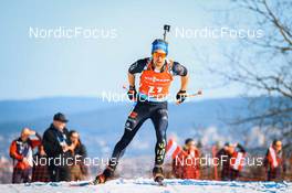 19.03.2022, Oslo, Norway (NOR): David Zobel (GER) - IBU World Cup Biathlon, pursuit men, Oslo (NOR). www.nordicfocus.com. © Manzoni/NordicFocus. Every downloaded picture is fee-liable.