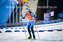19.03.2022, Oslo, Norway (NOR): Emilien Claude (FRA) - IBU World Cup Biathlon, pursuit men, Oslo (NOR). www.nordicfocus.com. © Manzoni/NordicFocus. Every downloaded picture is fee-liable.