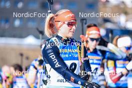 19.03.2022, Oslo, Norway (NOR): Franziska Hildebrand (GER) - IBU World Cup Biathlon, pursuit women, Oslo (NOR). www.nordicfocus.com. © Manzoni/NordicFocus. Every downloaded picture is fee-liable.