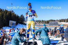 19.03.2022, Oslo, Norway (NOR): Hanna Oeberg (SWE) - IBU World Cup Biathlon, pursuit women, Oslo (NOR). www.nordicfocus.com. © Manzoni/NordicFocus. Every downloaded picture is fee-liable.