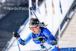 19.03.2022, Oslo, Norway (NOR): Anais Chevalier-Bouchet (FRA) - IBU World Cup Biathlon, pursuit women, Oslo (NOR). www.nordicfocus.com. © Manzoni/NordicFocus. Every downloaded picture is fee-liable.