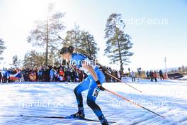 19.03.2022, Oslo, Norway (NOR): Julia Simon (FRA) - IBU World Cup Biathlon, pursuit women, Oslo (NOR). www.nordicfocus.com. © Manzoni/NordicFocus. Every downloaded picture is fee-liable.