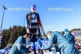 19.03.2022, Oslo, Norway (NOR): Aita Gasparin (SUI) - IBU World Cup Biathlon, pursuit women, Oslo (NOR). www.nordicfocus.com. © Manzoni/NordicFocus. Every downloaded picture is fee-liable.