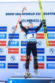 19.03.2022, Oslo, Norway (NOR): Tiril Eckhoff (NOR) - IBU World Cup Biathlon, pursuit women, Oslo (NOR). www.nordicfocus.com. © Manzoni/NordicFocus. Every downloaded picture is fee-liable.