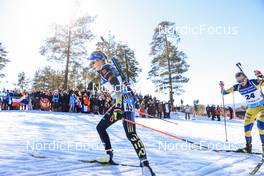 19.03.2022, Oslo, Norway (NOR): Franziska Preuss (GER) - IBU World Cup Biathlon, pursuit women, Oslo (NOR). www.nordicfocus.com. © Manzoni/NordicFocus. Every downloaded picture is fee-liable.