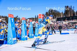 19.03.2022, Oslo, Norway (NOR): Elvira Oeberg (SWE) - IBU World Cup Biathlon, pursuit women, Oslo (NOR). www.nordicfocus.com. © Manzoni/NordicFocus. Every downloaded picture is fee-liable.