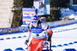 19.03.2022, Oslo, Norway (NOR): Lisa Theresa Hauser (AUT) - IBU World Cup Biathlon, pursuit women, Oslo (NOR). www.nordicfocus.com. © Manzoni/NordicFocus. Every downloaded picture is fee-liable.