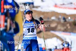 19.03.2022, Oslo, Norway (NOR): Lena Haecki (SUI) - IBU World Cup Biathlon, pursuit women, Oslo (NOR). www.nordicfocus.com. © Manzoni/NordicFocus. Every downloaded picture is fee-liable.