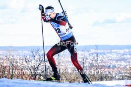 18.03.2022, Oslo, Norway (NOR): Tarjei Boe (NOR) - IBU World Cup Biathlon, sprint men, Oslo (NOR). www.nordicfocus.com. © Manzoni/NordicFocus. Every downloaded picture is fee-liable.