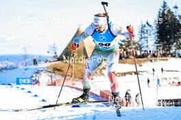 18.03.2022, Oslo, Norway (NOR): Anton Sinapov (BUL) - IBU World Cup Biathlon, sprint men, Oslo (NOR). www.nordicfocus.com. © Manzoni/NordicFocus. Every downloaded picture is fee-liable.