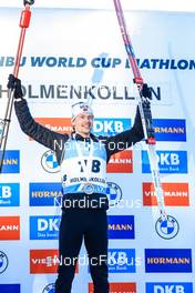 18.03.2022, Oslo, Norway (NOR): Sturla Holm Laegreid (NOR) - IBU World Cup Biathlon, sprint men, Oslo (NOR). www.nordicfocus.com. © Manzoni/NordicFocus. Every downloaded picture is fee-liable.