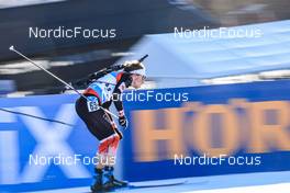 18.03.2022, Oslo, Norway (NOR): Jules Burnotte (CAN) - IBU World Cup Biathlon, sprint men, Oslo (NOR). www.nordicfocus.com. © Manzoni/NordicFocus. Every downloaded picture is fee-liable.